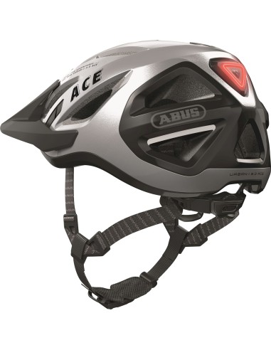 Abus helm Urban-I 3.0 ACE gleam silver M 52-58cm