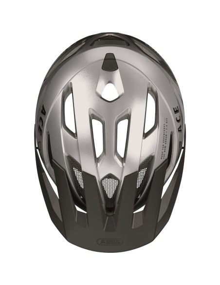 Abus helm Urban-I 3.0 ACE gleam silver M 52-58cm