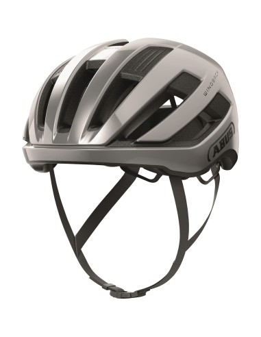 Abus helm Wingback gleam silver M 54-58cm