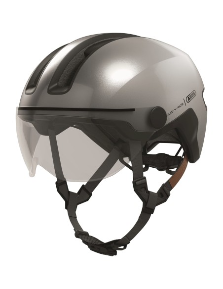 Abus helm Hud-Y ACE gleam silver S 51-55cm