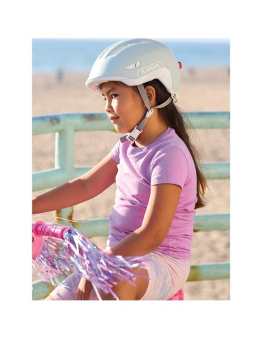 Abus helm Smiley 3.0 ACE LED pure mint M 50-55cm