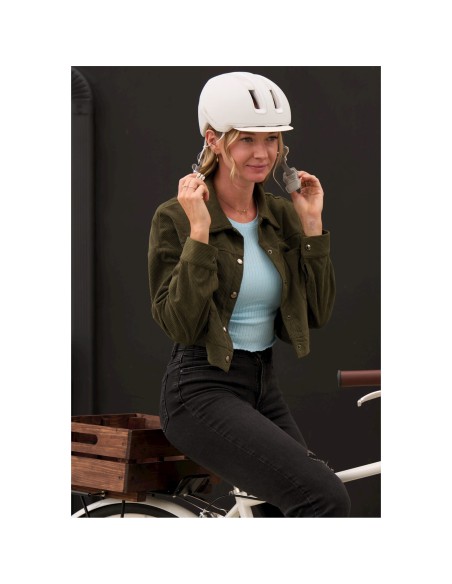 Abus helm HUD-Y pure white S 51-55cm
