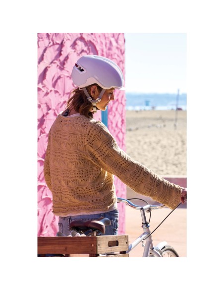 Abus helm HUD-Y pure lavender M 54-58cm