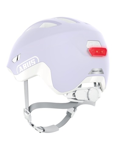 Abus helm Smiley 3.0 ACE LED pure lavender S 45-50cm