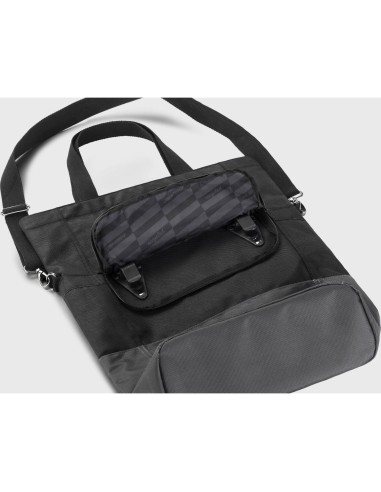 Urban Proof shoppertas recycled zwart grijs 20L