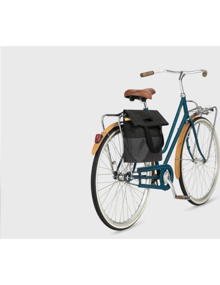 Urban Proof shoppertas recycled zwart grijs 20L