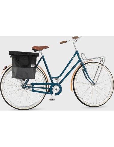 Urban Proof shoppertas recycled zwart grijs 20L