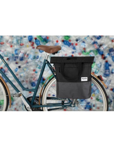 Urban Proof shoppertas 20L recycled zwart grijs
