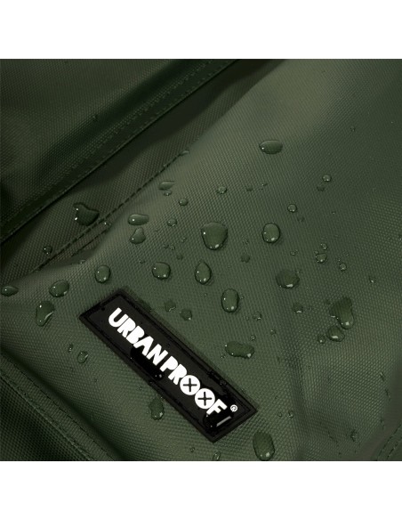 Urban Proof rugtas Rolltop backpack recycled groen 20L