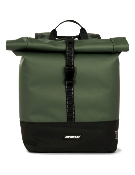 Urban Proof fietstas dubbel Rolltop bag recycled groen 38L