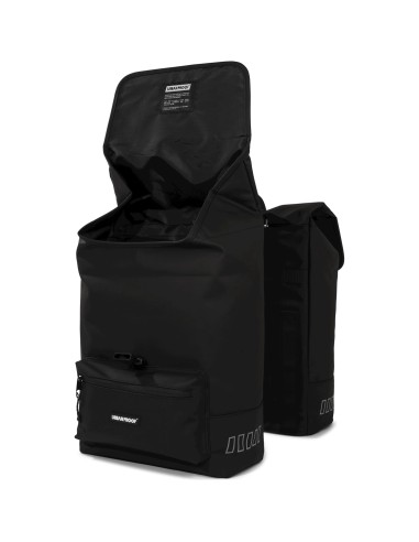 Urban Proof fietstas dubbel Cargo bag recycled zwart 38L