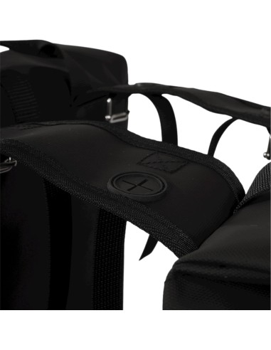 Urban Proof fietstas dubbel Cargo bag recycled zwart 38L