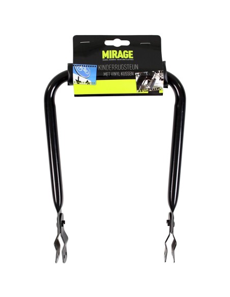 Mirage rugleuning 15cm zwart op kaart