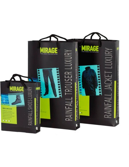 Mirage Rainfall regenjack Luxury S zwart