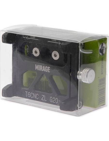 Mirage telefoonhouder alu m/bracket black