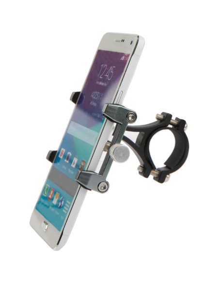 Mirage telefoonhouder alu m/bracket, gun metal