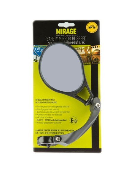 Mirage spiegel Hi-Speed L met klem