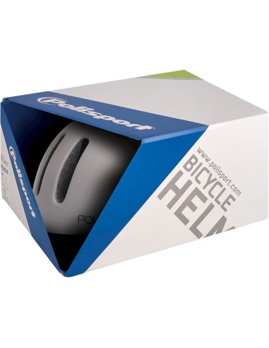 Polisport helm Commuter M 54-58 cm white matte