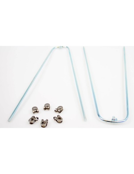 Spatbord set 28 Hybride zwart