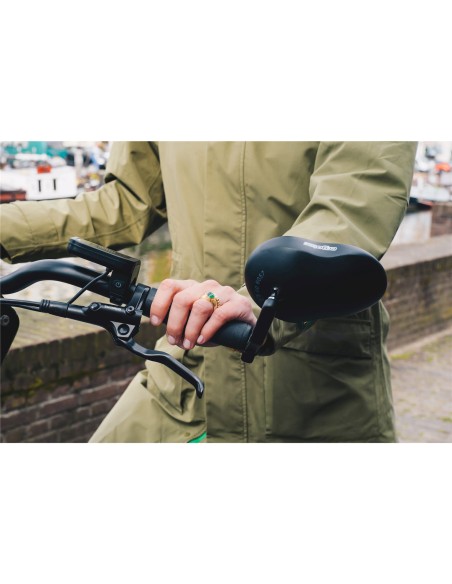 Ergotec spiegel M-99 aluminium E-nummer zwart zand