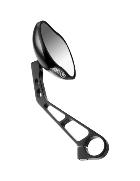 Ergotec spiegel M-88 aluminium zwart