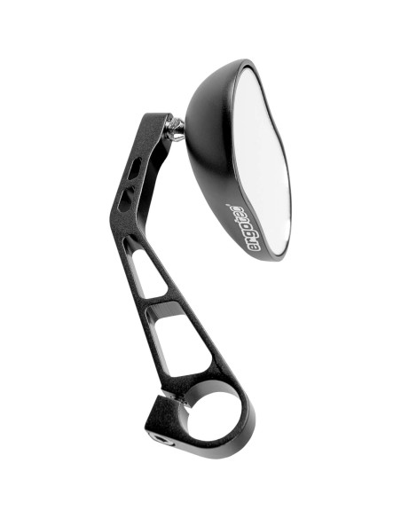 Ergotec spiegel M-88 aluminium zwart