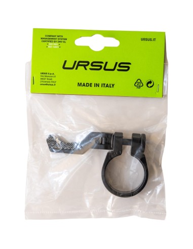Ursus zadelpenklem met snelspanner 34.9 alu zwart