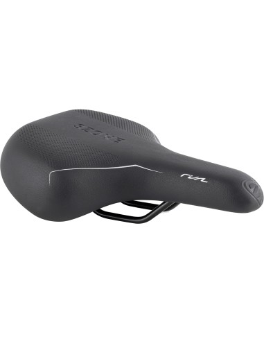 Selle Bassano zadel Rivale 3zone Uni, zwart