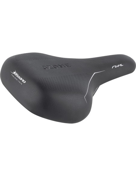 Selle Bassano zadel Rivale 3zone Uni, zwart