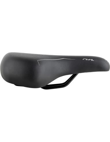 Selle Bassano zadel Rivale 3zone City zwart