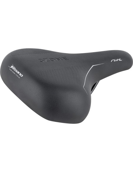 Selle Bassano zadel Rivale 3zone City zwart