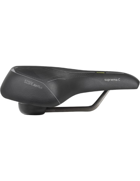 Selle Bassano zadel Suprema 5zone EL City zwart