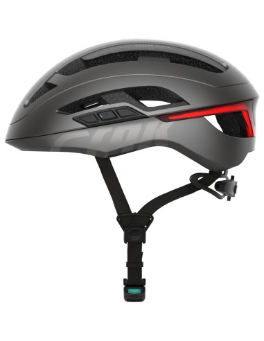 CRNK smart helm Angler Alpha metallic zwart M 55-58cm