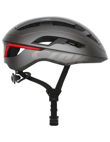 CRNK smart helm Angler Alpha metallic zwart M 55-58cm