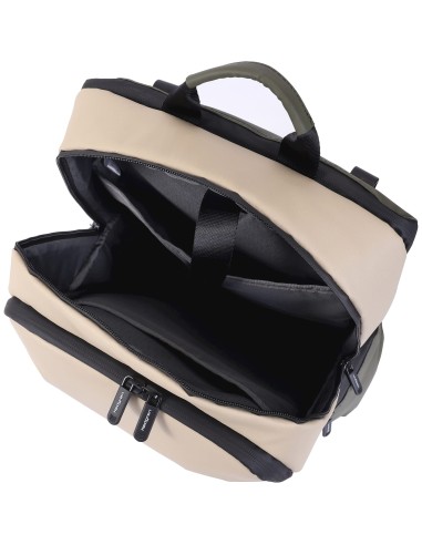 Hedgren Commute Bike Stem rugtas 15,6L Beige/Olive