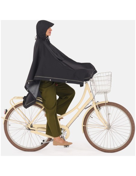 Weathergoods Sweden poncho Imbris Black M/L