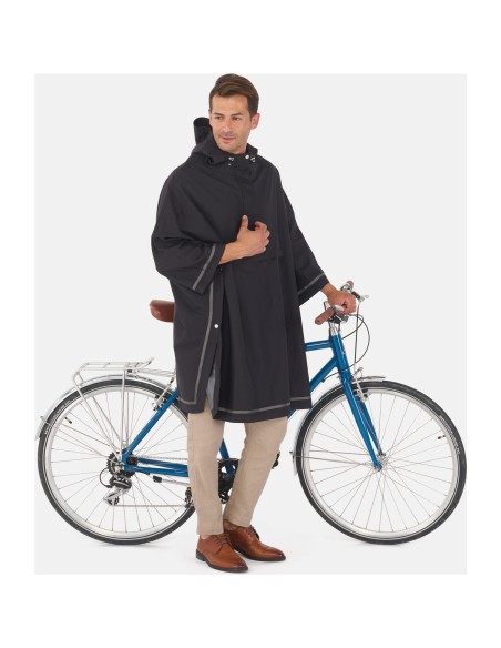 Weathergoods Sweden poncho Imbris Black M/L