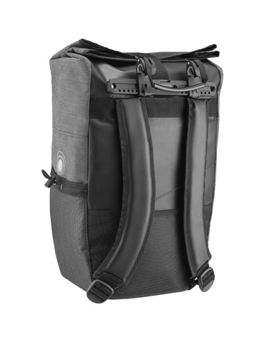 Clarijs rugtas variobag 24L zwart-grijs