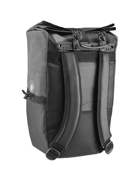 Clarijs rugtas variobag 24L zwart-grijs