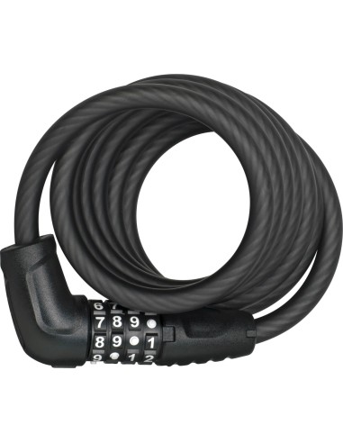 Abus kabelslot code Numero 5510C/180 black SCMU