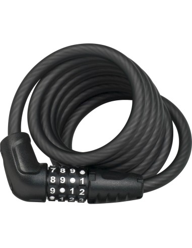 Abus kabelslot code Numero 5510C/180 black SCMU