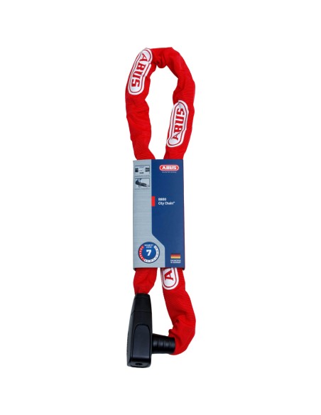 Abus kettingslot CityChain 8800/120 2.0 red