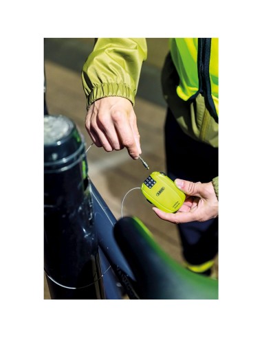 Abus kabelslot code Combiflex Break 85 neon