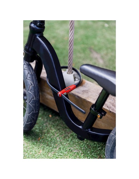 Abus Combiflex TravelGuard red