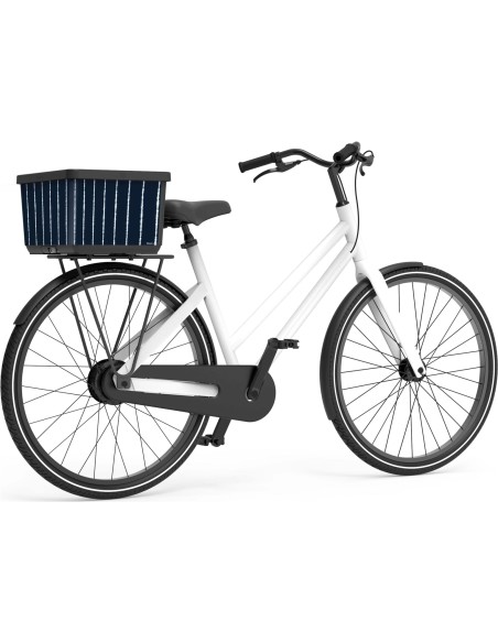 Basky fietsmand 2.0 Tye Dye