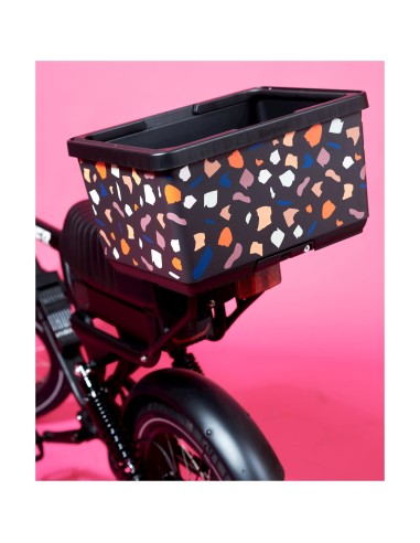 Basky fietsmand 2.0 Animal Meets Camouflage