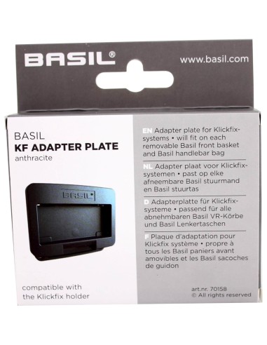 Basil KF adapterplaat voor Klickfix systeem