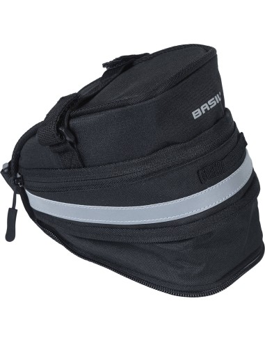 Basil zadeltas Mada zwart 1L