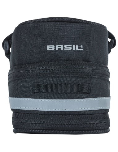 Basil zadeltas Mada zwart 1L