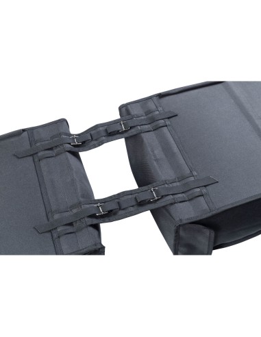 Basil fietstas dubbel Mara XXL zwart 47L